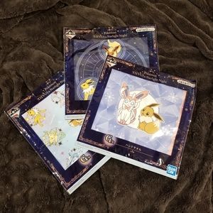 3/$60 🌸 Pokémon Eeveelution Face Towels